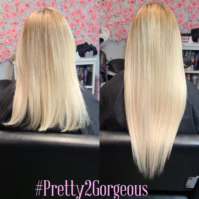 I-Tip Hair extensions PLUS Install at Pretty 2 Gorgeous in Sherman Oaks, CA